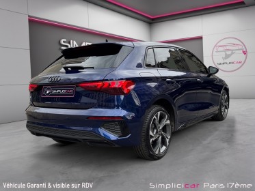 Audi a3 sportback 40 tfsie 204 s tronic 6 s line/origine france/entretien audi/camÉra recul/siÈges chauffants/s line...