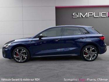 Audi a3 sportback 40 tfsie 204 s tronic 6 s line/origine france/entretien audi/camÉra recul/siÈges chauffants/s line...