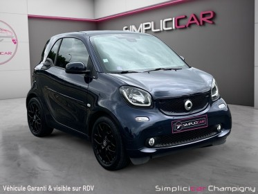 Smart fortwo coupe 90 ch ss ba6 prime - caméra de recul - toit panoramique - pack cuir occasion champigny-sur-marne (94)...