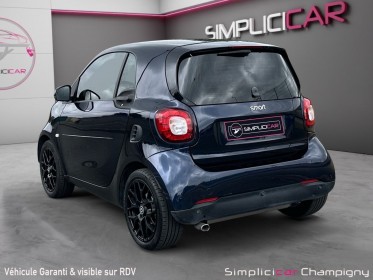 Smart fortwo coupe 90 ch ss ba6 prime - caméra de recul - toit panoramique - pack cuir occasion champigny-sur-marne (94)...