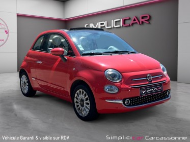 Fiat 500c serie 6 1.2 69 ch lounge occasion simplicicar carcassonne simplicicar simplicibike france