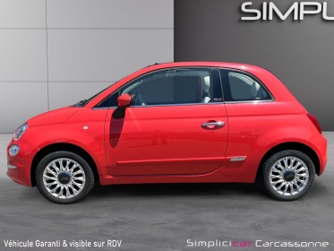 Fiat 500c serie 6 1.2 69 ch lounge occasion simplicicar carcassonne simplicicar simplicibike france