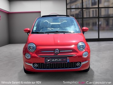 Fiat 500c serie 6 1.2 69 ch lounge occasion simplicicar carcassonne simplicicar simplicibike france