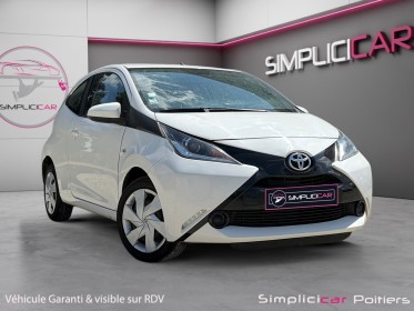 Toyota aygo 1.0 vvt-i x-play limiteur de vitesse bluetooth garantie 12 mois occasion simplicicar poitiers simplicicar...