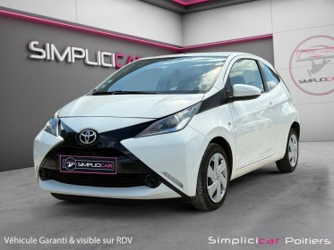 Toyota aygo 1.0 vvt-i x-play limiteur de vitesse bluetooth garantie 12 mois occasion simplicicar poitiers simplicicar...
