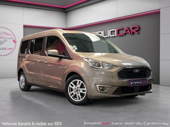 Ford tourneo connect 1.5 l ecoblue 120 ss titanium 1ère main et crochet d'attelage garantie 12 mois occasion simplicicar...