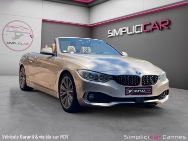 Bmw serie 4 cabriolet f33 428i 245 ch luxury a occasion cannes (06) simplicicar simplicibike france