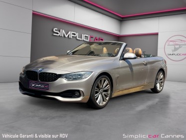Bmw serie 4 cabriolet f33 428i 245 ch luxury a occasion cannes (06) simplicicar simplicibike france