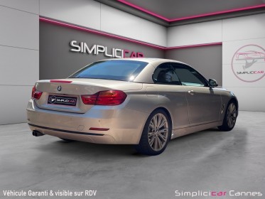Bmw serie 4 cabriolet f33 428i 245 ch luxury a occasion cannes (06) simplicicar simplicibike france