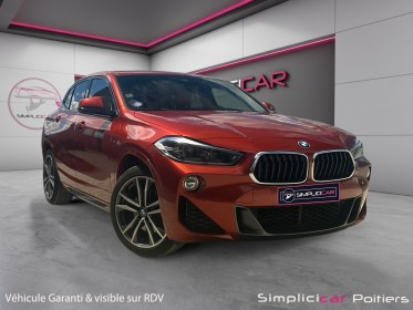 Bmw x2 f39 sdrive 20i 192 ch dkg7 m sport affichage tête haute keyless garantie 12 mois occasion simplicicar poitiers...