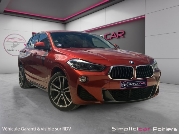 Bmw x2 f39 sdrive 20i 192 ch dkg7 m sport affichage tête haute keyless garantie 12 mois occasion simplicicar poitiers...