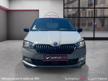 Skoda fabia 1.0 tsi 110 ch bvm6 monte-carlo  -  carplay garantie 12 mois occasion simplicicar lyon nord  simplicicar...