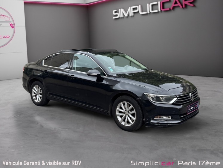 Volkswagen passat 2.0 tdi 150 bmt dsg7 confortline/ camera de recul/ toit ouvrant occasion paris 17ème (75)(porte maillot)...