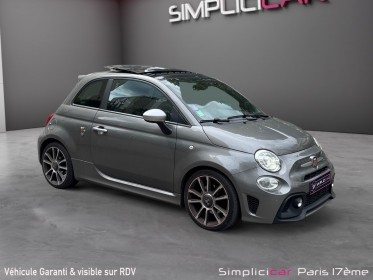 Abarth 595 turismo 1.4 tjet turismo/toit ouvrant/ sieges cuir/ beats occasion paris 17ème (75)(porte maillot) simplicicar...