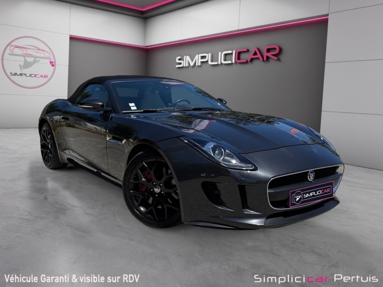 Jaguar f-type cabriolet franÇaise v6 3l 340 ch bva8 supercharged / suivi complet jaguar / occasion simplicicar pertuis ... Jaguar f-type cabriolet franÇaise v6 3l 340 ch bva8 supercharged / suivi complet jaguar / occasion simplicicar pertuis ...