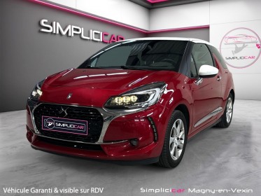 Ds ds 3 puretech 110 ss bvm5 so chic occasion simplicicar magny-en-vexin simplicicar simplicibike france