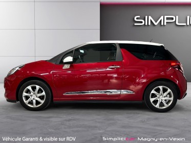 Ds ds 3 puretech 110 ss bvm5 so chic occasion simplicicar magny-en-vexin simplicicar simplicibike france