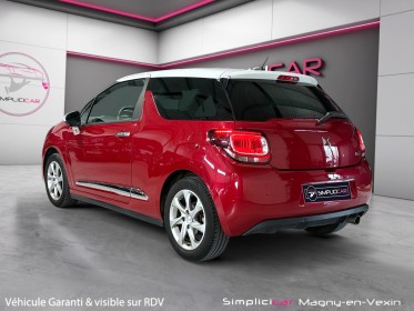 Ds ds 3 puretech 110 ss bvm5 so chic occasion simplicicar magny-en-vexin simplicicar simplicibike france