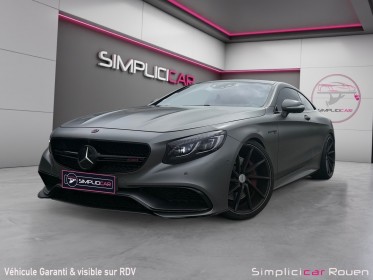 Mercedes classe s coupe 63 amg 4-matic edition 1 a / garantie 12 mois occasion simplicicar rouen simplicicar simplicibike...