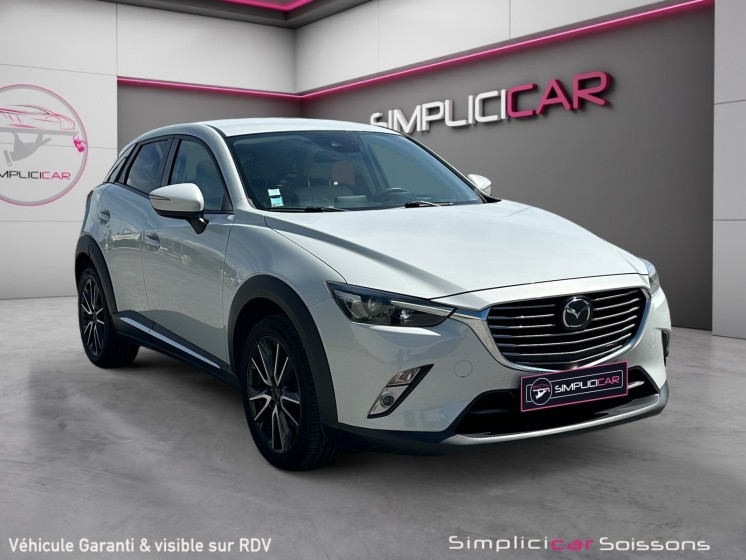 Mazda cx-3 1.5l skyactiv-d 105 4x2 selection - suivi mazda/caméra de recul/bose/sièges et volant chauff - garantie 12 mois...
