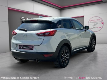 Mazda cx-3 1.5l skyactiv-d 105 4x2 selection - suivi mazda/caméra de recul/bose/sièges et volant chauff - garantie 12 mois...