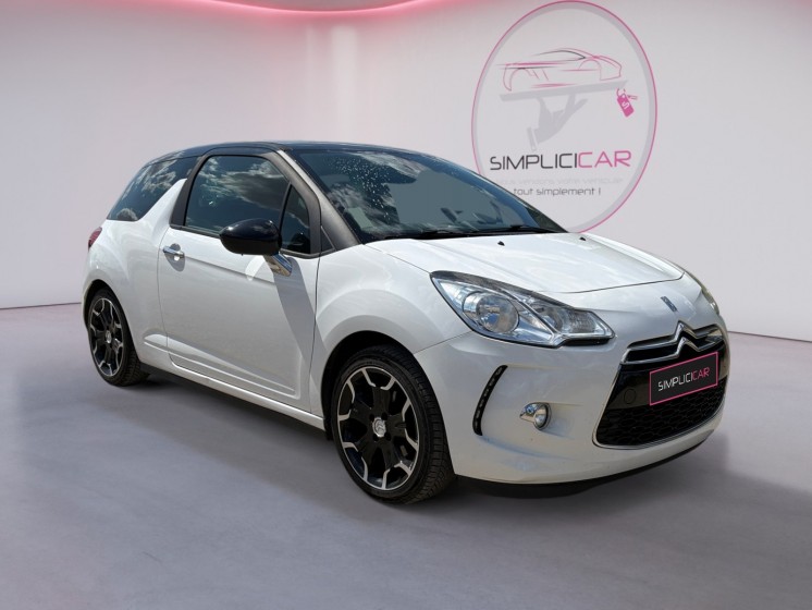 Citroen ds3 vti 120 airdream so chic / radar ar occasion simplicicar orgeval  simplicicar simplicibike france