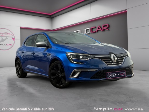 Renault megane iv berline tce 140 fap gt-line moteur à chaine garantie 12 mois occasion scl 56 - simplicicar vannes...
