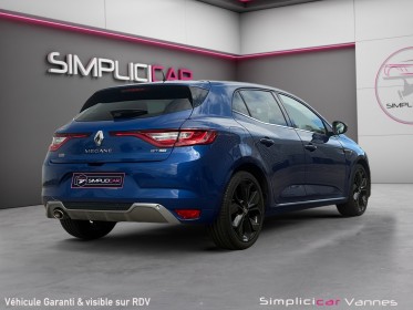 Renault megane iv berline tce 140 fap gt-line moteur à chaine garantie 12 mois occasion scl 56 - simplicicar vannes...