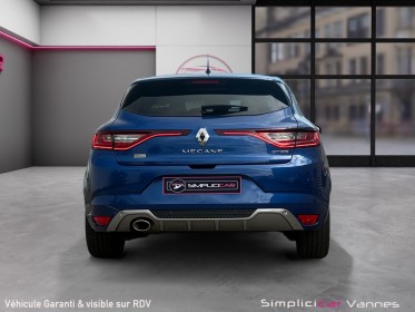 Renault megane iv berline tce 140 fap gt-line moteur à chaine garantie 12 mois occasion scl 56 - simplicicar vannes...