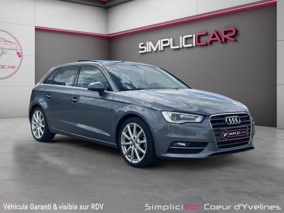 Audi a3 sportback 2.0 tdi 150 ambition luxe s tronic 6 occasion simplicicar coeur d'yvelines - auto expo 78 simplicicar...
