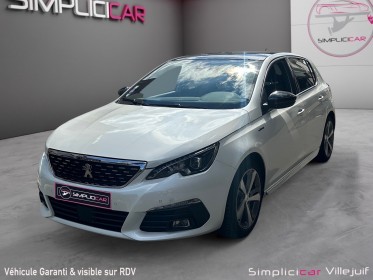 Peugeot 308 puretech 130ch ss eat8 gt line, caméra de recul, radar 360, apple carplay, garantie 12 mois occasion simplicicar...
