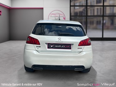 Peugeot 308 puretech 130ch ss eat8 gt line, caméra de recul, radar 360, apple carplay, garantie 12 mois occasion simplicicar...