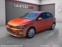 Volkswagen polo 1.0 tsi 95 ch - siège chauffant - carplay - radar de recul - garantie 12 mois occasion simplicicar nimes -...