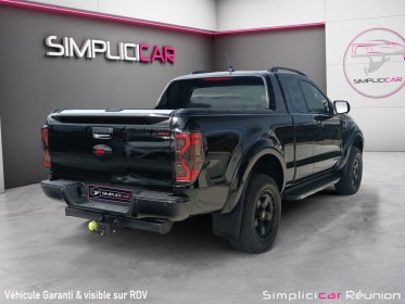 Ford ranger super cabine 2.0 ecoblue 213ch bv10 finition wildtrak / black edition /  apple carplay  / android auto /...