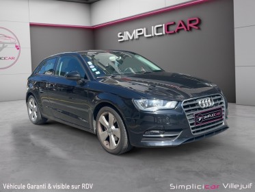 Audi a3 a3 1.4 tfsi 122 ambition, régulateur/limiteur, garantie 12 mois occasion simplicicar villejuif  simplicicar...
