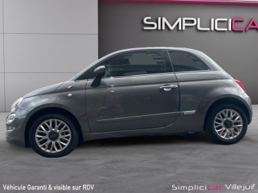 Fiat 500 my17 1.2 69 ch lounge, toit panoramique, kit distribution neuf, garantie 12 mois occasion simplicicar villejuif ...
