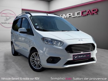 Ford tourneo courier 1.0  100cv/radar av ar/attelage/carplay android/entretien ford/ occasion simplicicar salon de provence...
