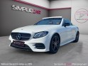 Mercedes classe e cabriolet 200 9g-tronic amg line - sièges chauff/eléc, int camel, chauffe nuque - garantie 12 mois...