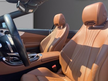 Mercedes classe e cabriolet 200 9g-tronic amg line - sièges chauff/eléc, int camel, chauffe nuque - garantie 12 mois...
