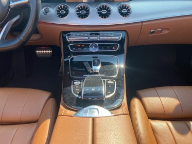 Mercedes classe e cabriolet 200 9g-tronic amg line - sièges chauff/eléc, int camel, chauffe nuque - garantie 12 mois...
