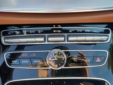 Mercedes classe e cabriolet 200 9g-tronic amg line - sièges chauff/eléc, int camel, chauffe nuque - garantie 12 mois...