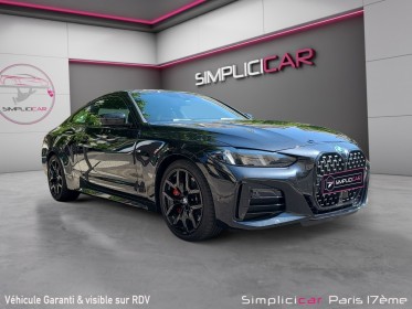 Bmw serie 4 coupe g22 420i 184 ch bva8 m sport 1er main full option sauf toit ouvrant occasion paris 17ème (75)(porte...