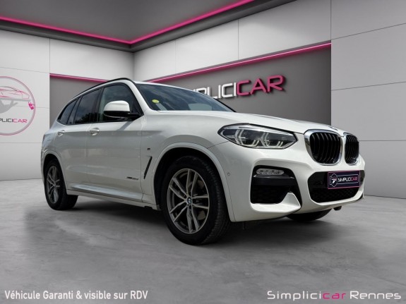 Bmw x3 g01 20d 190 chevaux, bva8 m sport  g01  maintien des voix, sièges électriques, commande gestuelles occasion...