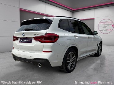 Bmw x3 g01 20d 190 chevaux, bva8 m sport  g01  maintien des voix, sièges électriques, commande gestuelles occasion...