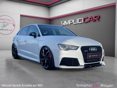 Audi rs3 sportback 2.5 tfsi 367 ch quattro s tronic 7 rapports entretien à jour / garantie 12 mois occasion simplicicar...