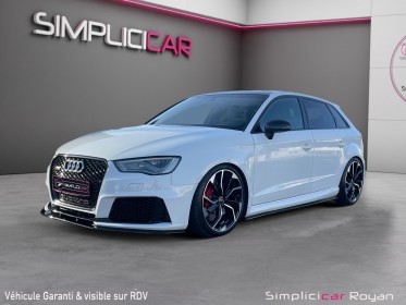Audi rs3 sportback 2.5 tfsi 367 ch quattro s tronic 7 rapports entretien à jour / garantie 12 mois occasion simplicicar...