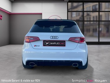 Audi rs3 sportback 2.5 tfsi 367 ch quattro s tronic 7 rapports entretien à jour / garantie 12 mois occasion simplicicar...