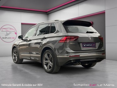 Volkswagen tiguan 2.0 tdi 150 dsg7 r-line black toit panoramique garantie 12 mois occasion simplicicar le mans simplicicar...