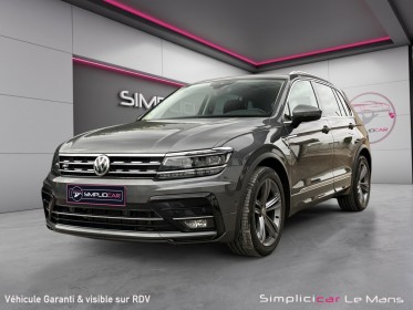 Volkswagen tiguan 2.0 tdi 150 dsg7 r-line black toit panoramique garantie 12 mois occasion simplicicar le mans simplicicar...