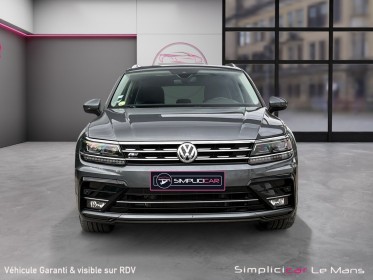 Volkswagen tiguan 2.0 tdi 150 dsg7 r-line black toit panoramique garantie 12 mois occasion simplicicar le mans simplicicar...